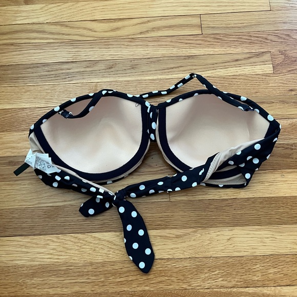 J. Crew Polka Dot Underwire Bikini Top - Picture 3 of 4